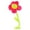 D, variant on 18" Artificial Sunflower Bundle, Soft Wire-Core Stalks for Diy Arrangements, Nursery Shelf Accent, No-Pollen Allergy-Safe Gift, Bright Year-Round Décor, A Pink Artificial Plush Sunflower