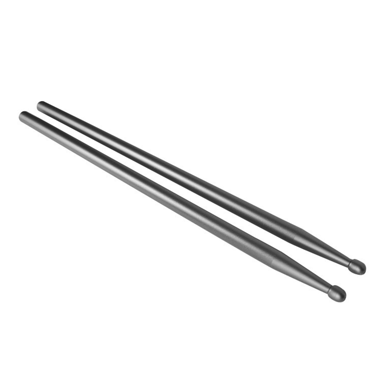 1 Pair 5A Aluminum Alloy Drumsticks Simple Drum Percussions Accessory Drummers Gifts for Kids Adults