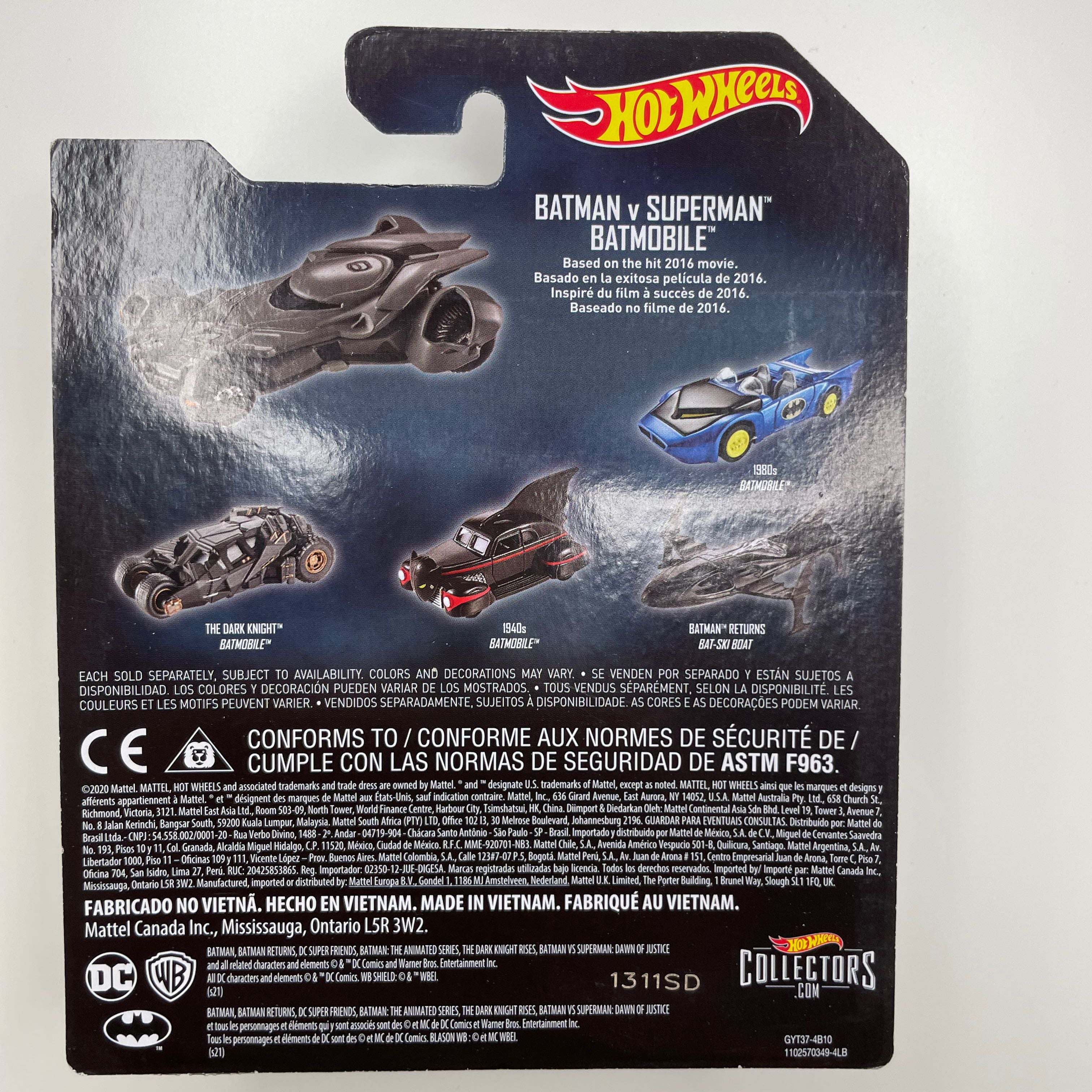 Hot Wheels, 2016 Series, Batman V Superman