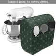 thumbnail image 2 of Fleur De Lis Stand Mixer Cover, Baroque Pattern Medieval French Motifs Royal Ornate Classic, Kitchen Appliance Organizer Bag Cover with Pockets, 5 Quarts, Hunter and Sage Green, by Ambesonne, 2 of 4