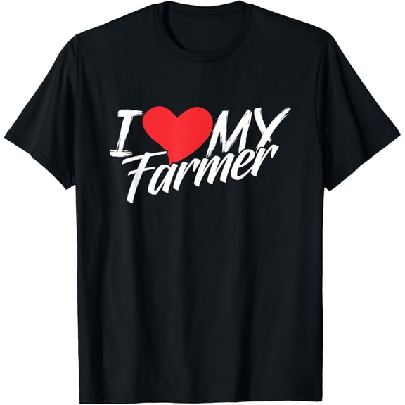 Quote Farmer's Wife Girlfriend Husband T-Shirt