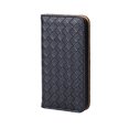 thumbnail image 1 of ELECOM iPhone SE/5S leather cover notebook type horizontal flap braided PM-A16SPLFMBK PM-A16SPLFMBK, 1 of 5