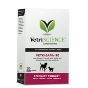 VetriScience Vetri-SAMe 90 mg, Liver Support for Dogs & Cats, 30 Tablets