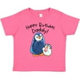 thumbnail image 3 of Inktastic Happy Birthday, Daddy- Cute Penguins Boys or Girls Toddler T-Shirt, 3 of 5