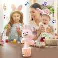 thumbnail image 5 of Dancing Talking Puppy Toy, Interactive Singing Stuffed Animal, Musical Plush Doll, Easter Birthday Gift For Kids Boys Girls Toddlers, 5 of 7