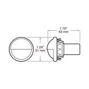 Peterson V438 Utility License Plate Light