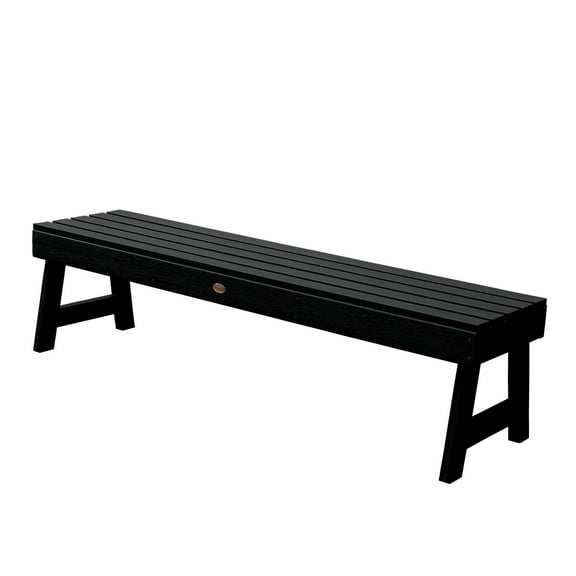 Highwood Weatherly 5ft Picnic Bench - 2-Person, Eco-friendly, Synthetic Wood