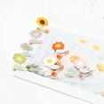 thumbnail image 5 of Floral Hair Clip Cute Kawaii Fabric Metal Snap Hair Clips Barrettes for Women Girls Hair Accessories (floral9), 5 of 5