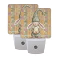 thumbnail image 7 of Gnome with Rabbit Ears Easter Eggs LED Night Light Sensor Lamp Plug-in Adjustable Brightness 2 Pack, 7 of 7
