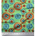 thumbnail image 1 of Soimoi Cotton Poplin Fabric Brush Stroke Abstract Decor Fabric Printed Yard 56 Inch Wide, 1 of 3