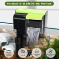thumbnail image 2 of Aquarium Power Filter with Surface Skimmer Lychee External Hang On Back Fish Tank Filter for Gallon GPH Quiet Adjustable Water Flow Layer Filtration Pump Waterfall for Incr, 2 of 8