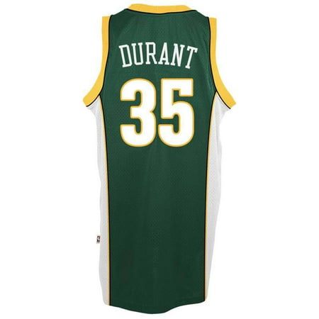 Green Swingman Basketball Jersey - Kevin Durant Seattle SuperSonics Adidas Soul Swingman Jersey (Green)