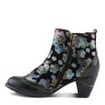 thumbnail image 4 of Spring Step L'Artiste Glynn Women's Floral Oxford Bootie - Pretty & Punk, Suede with Rainbow Stitching, 4 of 9