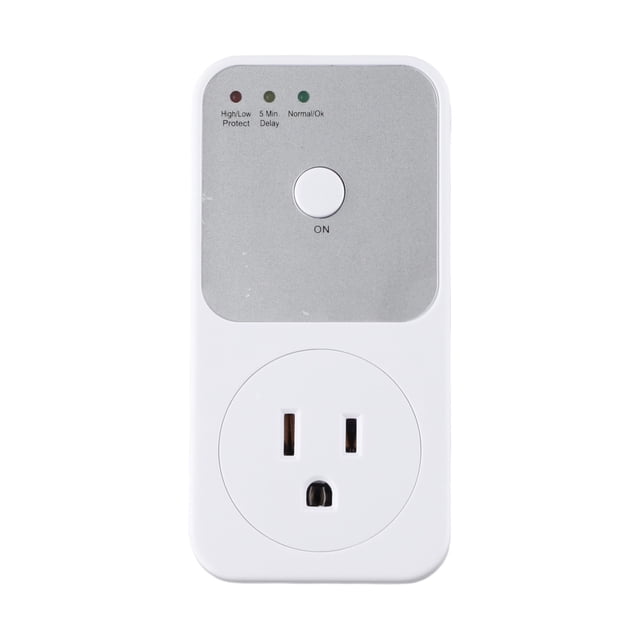 Voltage Protector For Refrigerator AC 240V Stabilizer Automatic Surge Protector Voltage Relay Socket Electrical USPlug Switcher