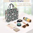 thumbnail image 5 of FORMRS Womens Corduroy Tote Bag Crossbody Shoulder Handbag with Pocket, Cute Llamas Pattern, 5 of 7