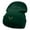 Dk Green, variant on Deer Antler Insignia Embroidered 12 Inch Long Knitted Beanie - Royal OSFM