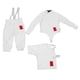 thumbnail image 2 of CE350N Traje De Uniforme Deportivo De Esgrima, Chaqueta De Tela Ripstop A Prueba De Pinchazos, Conjunto De Chaleco Con Puños De Escote Ajustables Para Entrenamiento De Sable De, 2 of 7