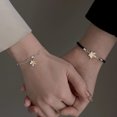 thumbnail image 1 of Pulsera de árbol de la vida para mujer, plata de ley 925 con pulseras ajustables de circonio para regalo de mujer, pulsera de pareja de hoja de arce, 1 of 5