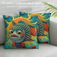 thumbnail image 3 of Nawypu Throw Pillows Decorative Fins Room Up Bed Miami Sofa Dolphins Covers American Outdoor Football Fan Art Square Pillow Soft Cushion for Decor Sofa, 3 of 5