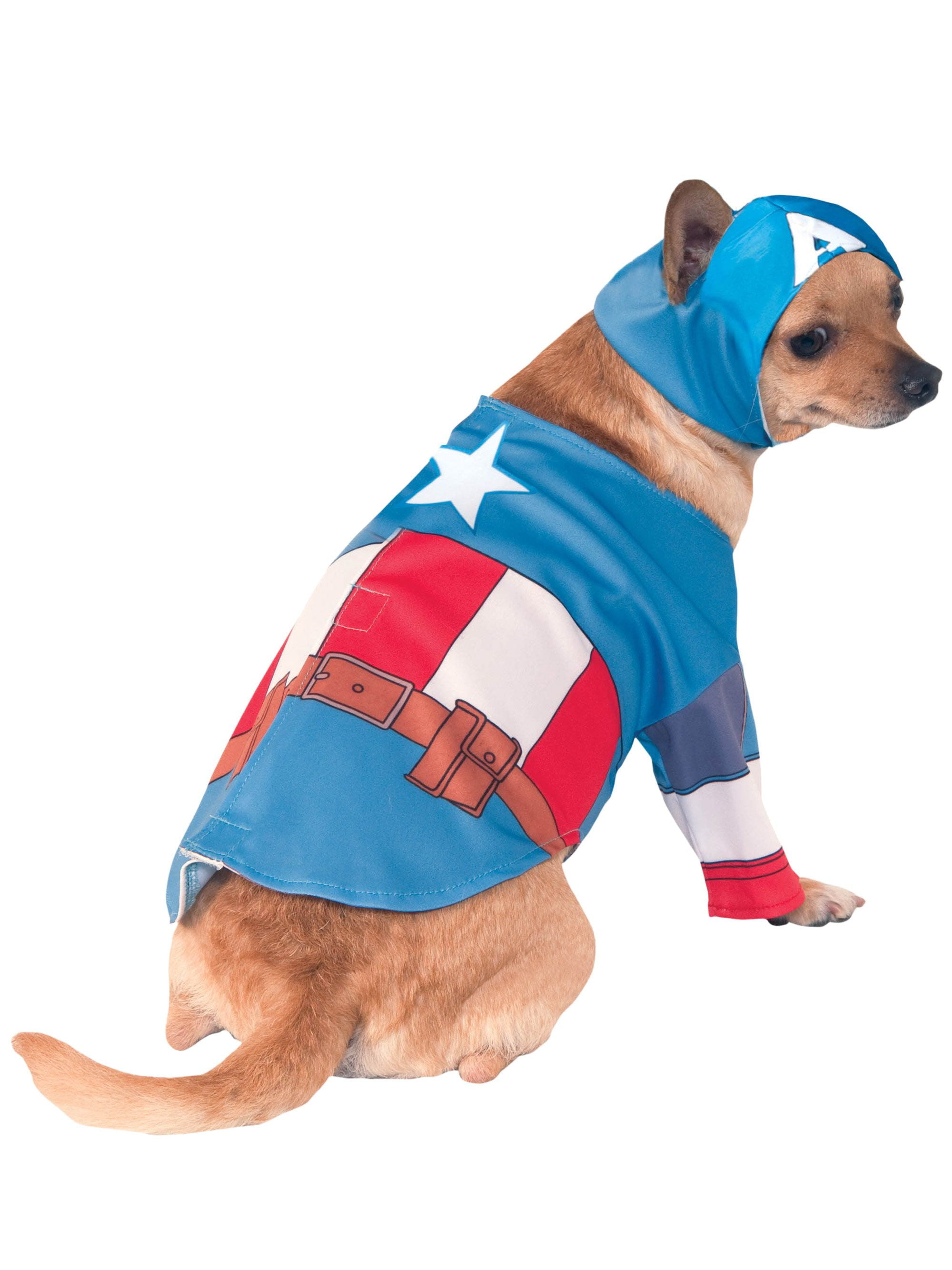 captain america dog sweater