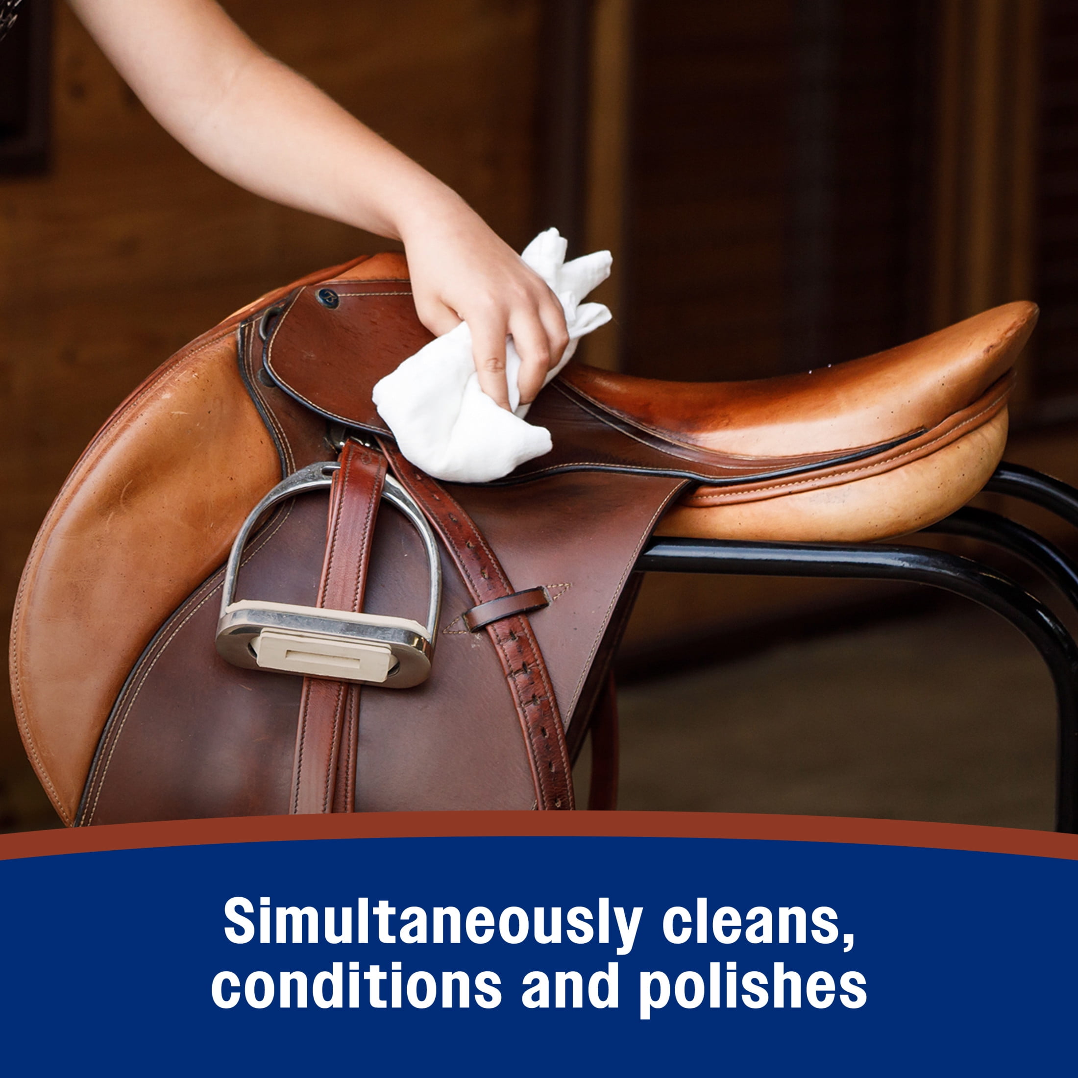 Farnam Leather New Easy-Polishing Glycerine Saddle Soap and Leather Cleaner 32 ounces