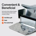thumbnail image 4 of SuperHandy Chicken Feeder Automatic 20lbs (9kg) Capacity with Spill Proof Galvanized Steel, 4 of 6