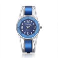 thumbnail image 1 of Relojes de pulsera de cuarzo para mujer con esfera de acero inoxidable de marca de lujo, 1 of 5