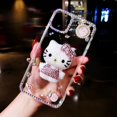 thumbnail image 1 of Bonita funda de teléfono Sanrio Hello Kitty para Samsung Galaxy S20, S22, S21, Note 10, 20 Ultra FE Plus, S8, S9, A81, A90, A91, 4G, 5G Fivean unisex, 1 of 2