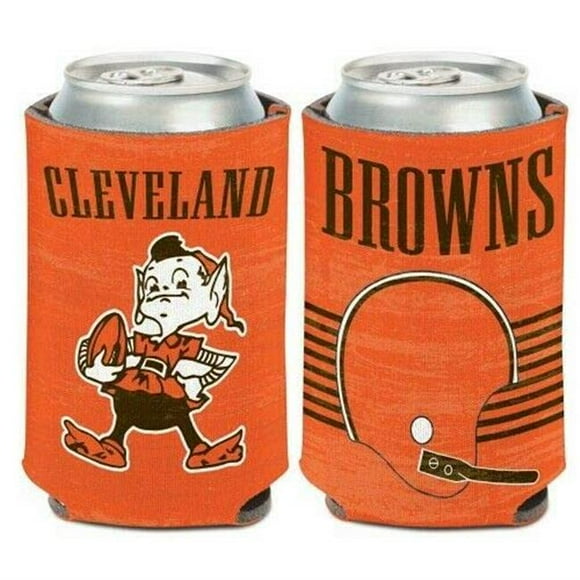 Wincraft 3208536333 Cleveland Browns Retro Design Can Cooler - 12 oz