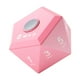thumbnail image 1 of Temporizador de cubo para niños, recargable por USB, 6,5 x 6,5 x 4,2 cm, portátil, para cocina Rosa, 1 of 9