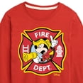 thumbnail image 3 of Disney - Firefighter Mickey - Fire Dept. Alarm - Toddler & Youth Long Sleeve Graphic T-Shirt, 3 of 5