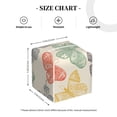 thumbnail image 3 of Uemuo Butterfly Tissue Box Cover Holder, Square with Bottom Belt - PVC Leather Decorative Organizer for Tabletop, Bathroom, Car, Office, 3 of 8