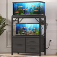 thumbnail image 2 of 10-20Gal Fish Tank Stand with Drawer, Power Outlet, 2 of 8
