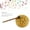 Gold, variant on Mini Handpan Drum, 6 Note Percussion Instrument w/Stick, Soothing  Relaxing Sounds