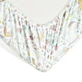 thumbnail image 6 of Lush Decor 100% Polyester Unicorn Heart Rainbow Soft & Plush Fitted Crib Sheet Multi 2Pk 28x52x9, 6 of 9