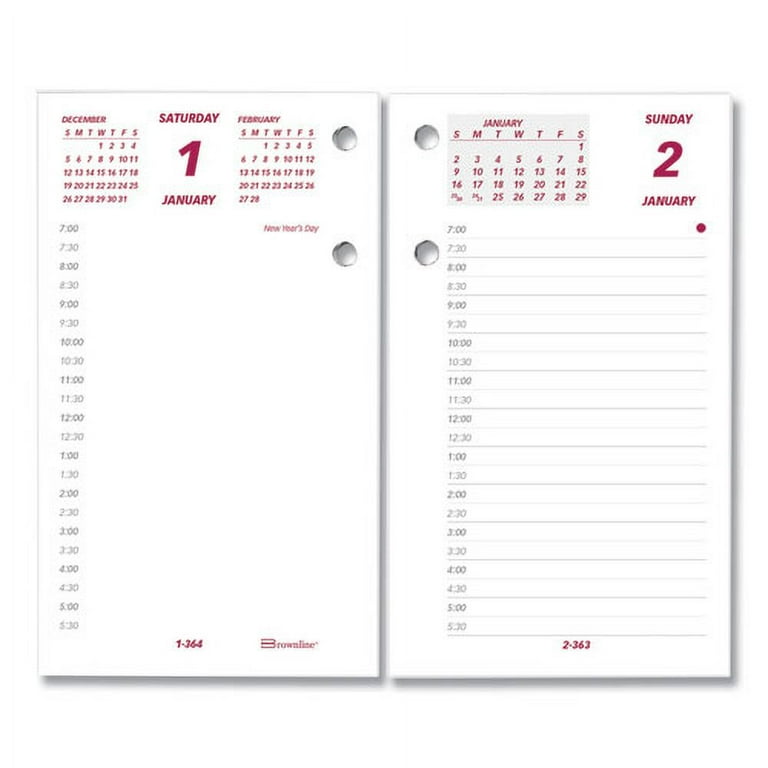 Daily Calendar Pad Refill, 6 x 3.5, White/Burgundy/Gray Sheets, 12-Month (Jan to Dec): 2024 Daily Calendar Pad Refill, 6 x 3.5, White/Burgundy/Gray Sheets, 12-Month (Jan to Dec): 2024