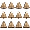 thumbnail image 1 of Cascabeles de bronce antiguo, campanillas pequeñas (38 mm, 30 unidades), 1 of 5