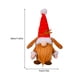 thumbnail image 5 of Inteprter Navidad muñeca sin rostro Festival ventana estante chimenea sofá decoración hogar Oficina Bar Hotel café lindo adorno regalos Kits de decoración para fiestas Amarillo Inteprter HA069291-02, 5 of 6