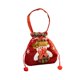 thumbnail image 5 of Bolsa de regalo de Navidad, bolsa de regalo con cordón, portátil, reutilizable, bonita, para fiestas de Navidad, bolso de mano, decoración navideña Muñeco de nieve, 5 of 8