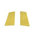 thumbnail image 1 of De Kulture Works Small Hammered Brass Gold Plated Stud Earring, 1 of 1