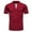 Wine, variant on Tbopshirt Summer Tops,Men's Standing Neck T-shirt Short Sleeve V-Neck Button Fashion Casual Sports T-shirt Top Blouses