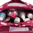 thumbnail image 3 of Neceser colgante Narwey Travel Maquillaje Organizador Rojo, 3 of 7