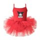 thumbnail image 3 of Vestido sin mangas de verano para niñas, de Anime Kawaii, Hello Kitty, Kuromi, My Melody, de Sanrios, princesa, ballet, falda de malla brillante y esponjosa, 3 of 5
