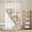 Mocha Brown-3, variant on Navy Blue Coastal No Hook Shower Curtain with Snap in Liner, Waterproof Fabric Shower Curtains, Nautical Starfish Coral Jellyfish Shell Sea Shower Curtain Set Top See Through for Bathroom 72"x72"