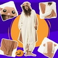 thumbnail image 3 of Veyryth Unisex Flying Squirrel Adult Onesie Pajamas, Polar Fleece Animal Pajamas，One-Piece Sleepwear for Men and Women Size S, 3 of 7