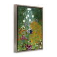 thumbnail image 2 of Stupell Industries French Country Farm Garden Classic Klimt Brown Floating Frame Canvas Art, 25 x 31, by Vintage Hustle, 2 of 8