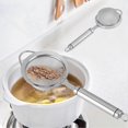 thumbnail image 2 of Filtre à huile pour aliments frits en acier inoxydable 30#, passoire à mailles fines, gadget de cuisine, 2 of 4