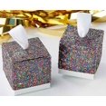 thumbnail image 2 of Rainbow Glitter Favour Boxes With Ribbon Pack Of 50 Sweets And Gifts, 2 of 4
