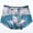 Green, variant on Women's Mesh Breathable Print Briefs Comfortable Panties Soft Daily Underwear Ladies Comfort Wear