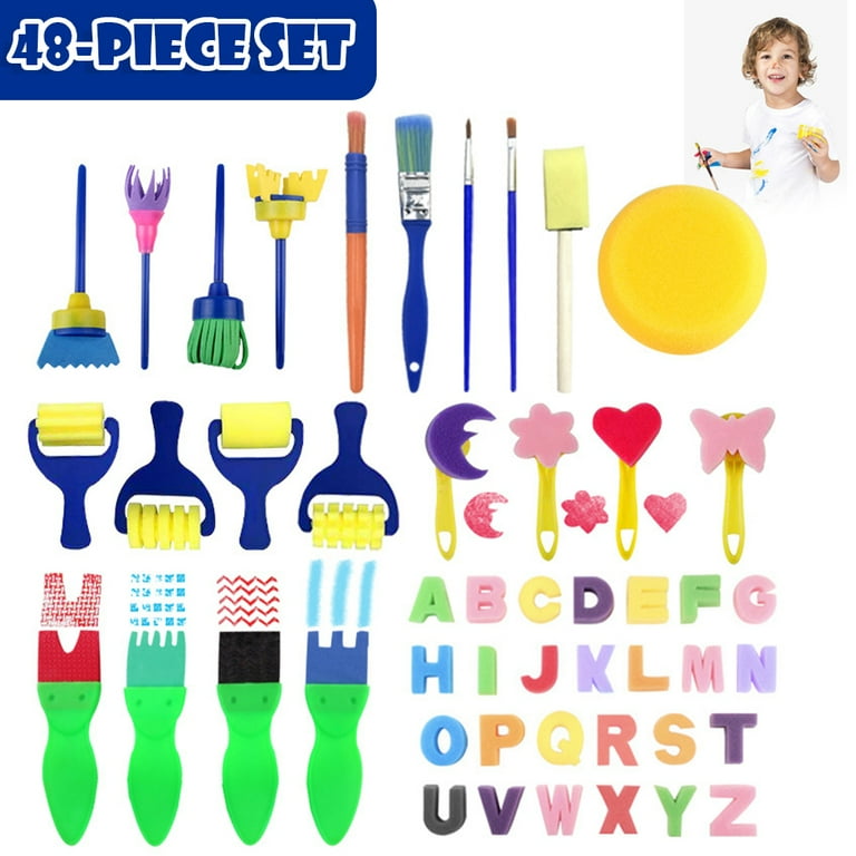 DIY Paintbrushes for Kids  Crafts for kids, Art for kids, Toddler crafts